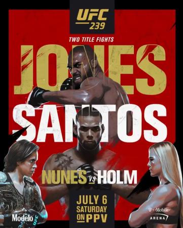 UFC 239 - JONES VS. SANTOS
