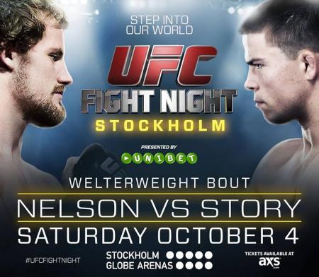 UFC FIGHT NIGHT 53 - NELSON VS. STORY