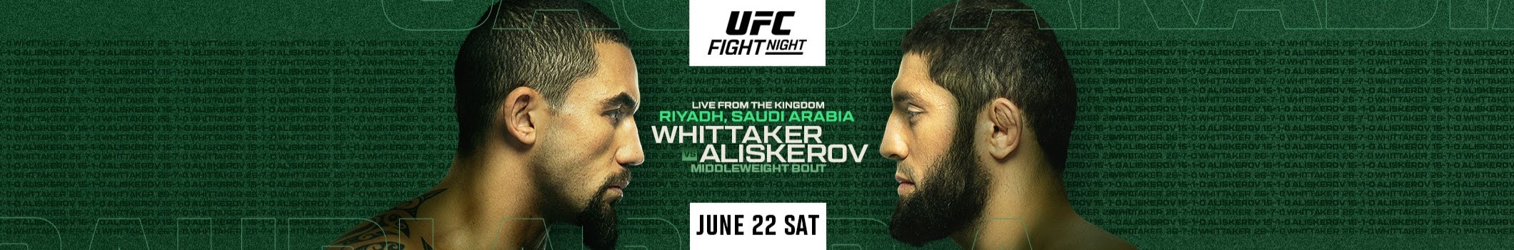 UFC on ABC 6 - Riyadh - Poster et affiche