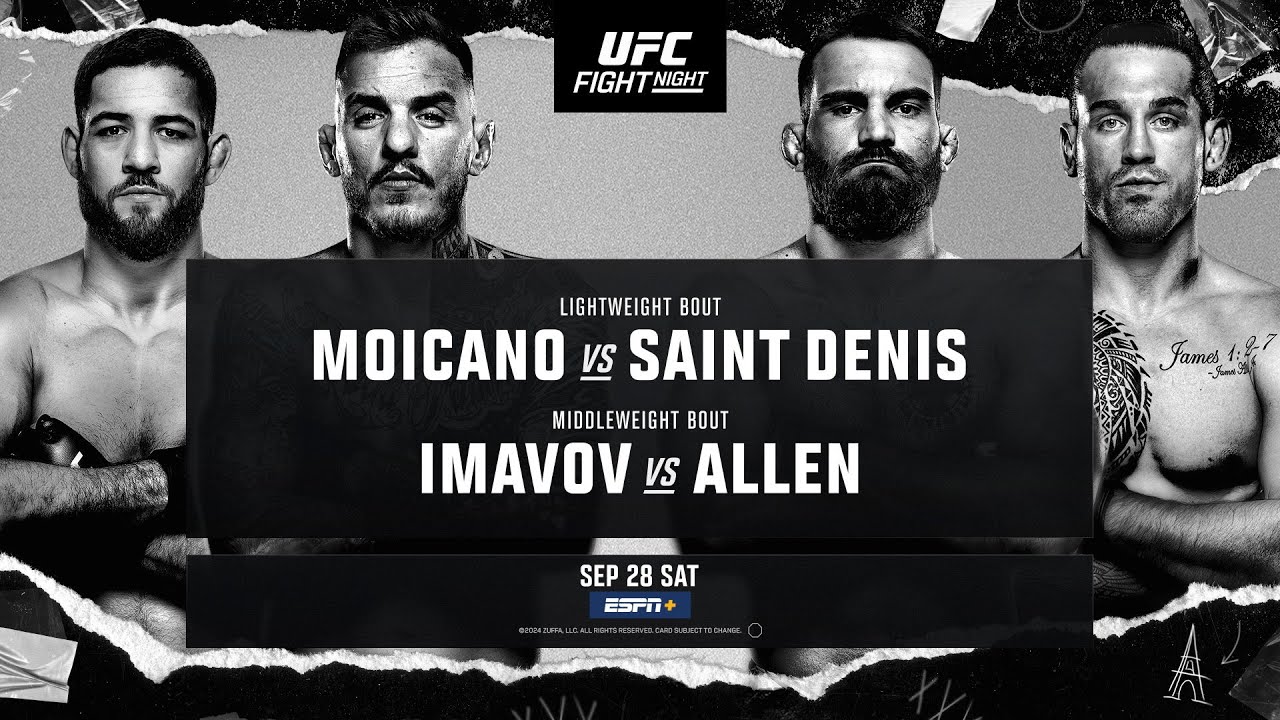 UFC on ESPN+ 101 - Paris - Poster et affiche