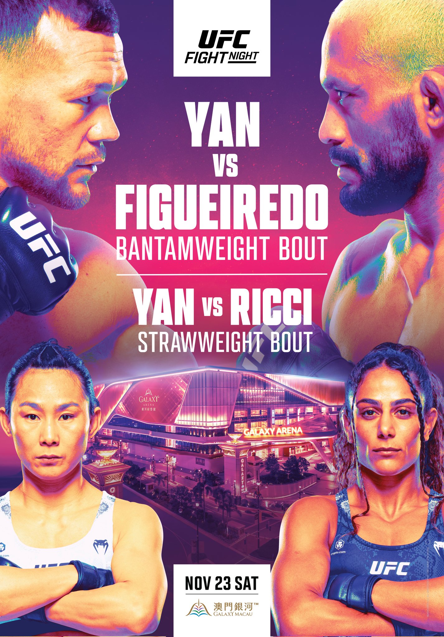 UFC on ESPN+ 106 - Macau - Poster et affiche