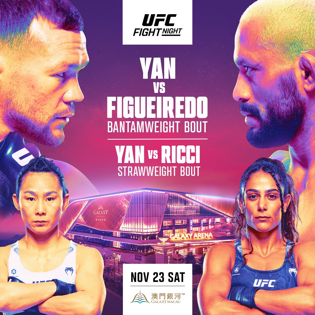 UFC on ESPN+ 106 - Macau - Poster et affiche