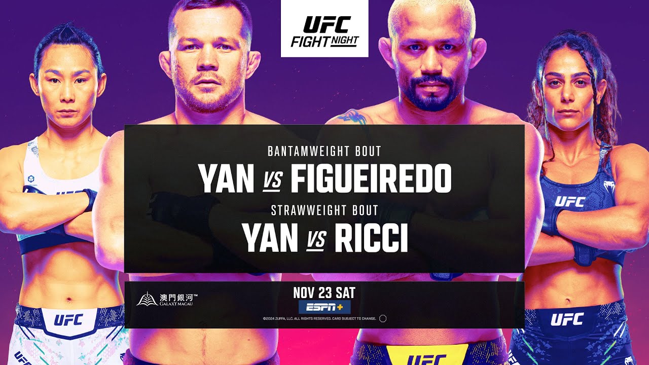 UFC on ESPN+ 106 - Macau - Poster et affiche