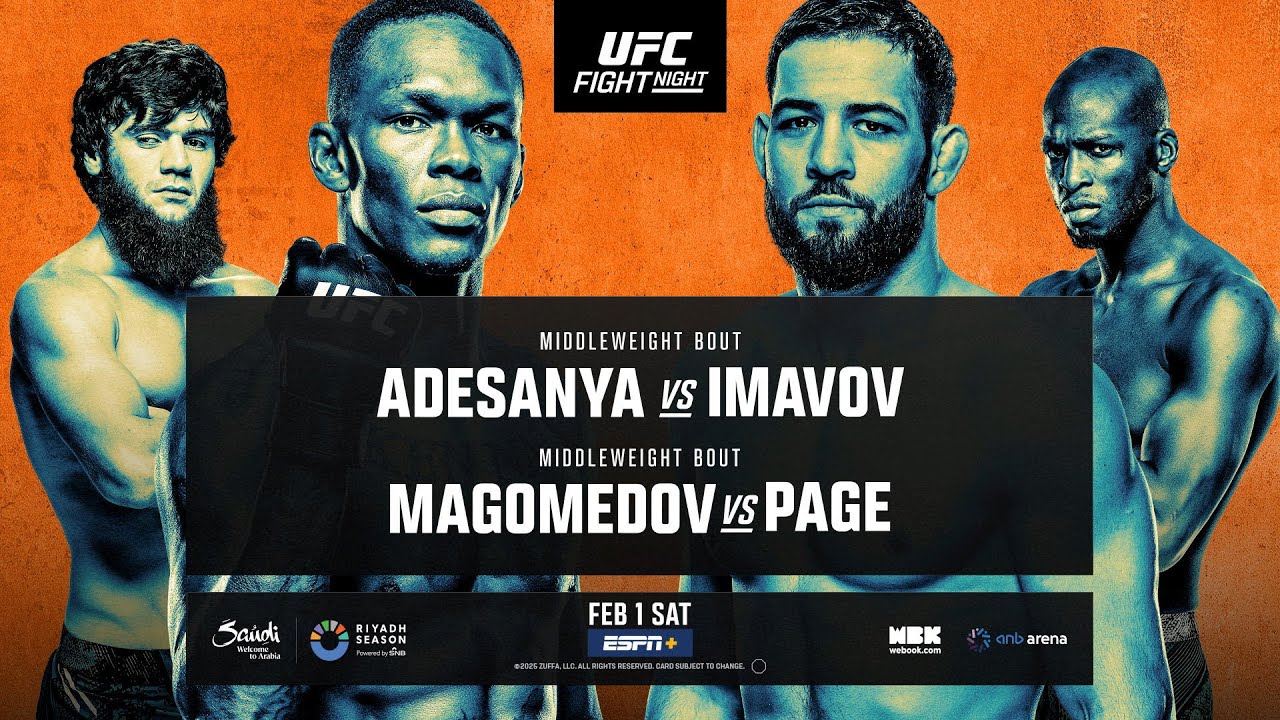 UFC on ESPN+ 108 - Riyadh - Poster et affiche