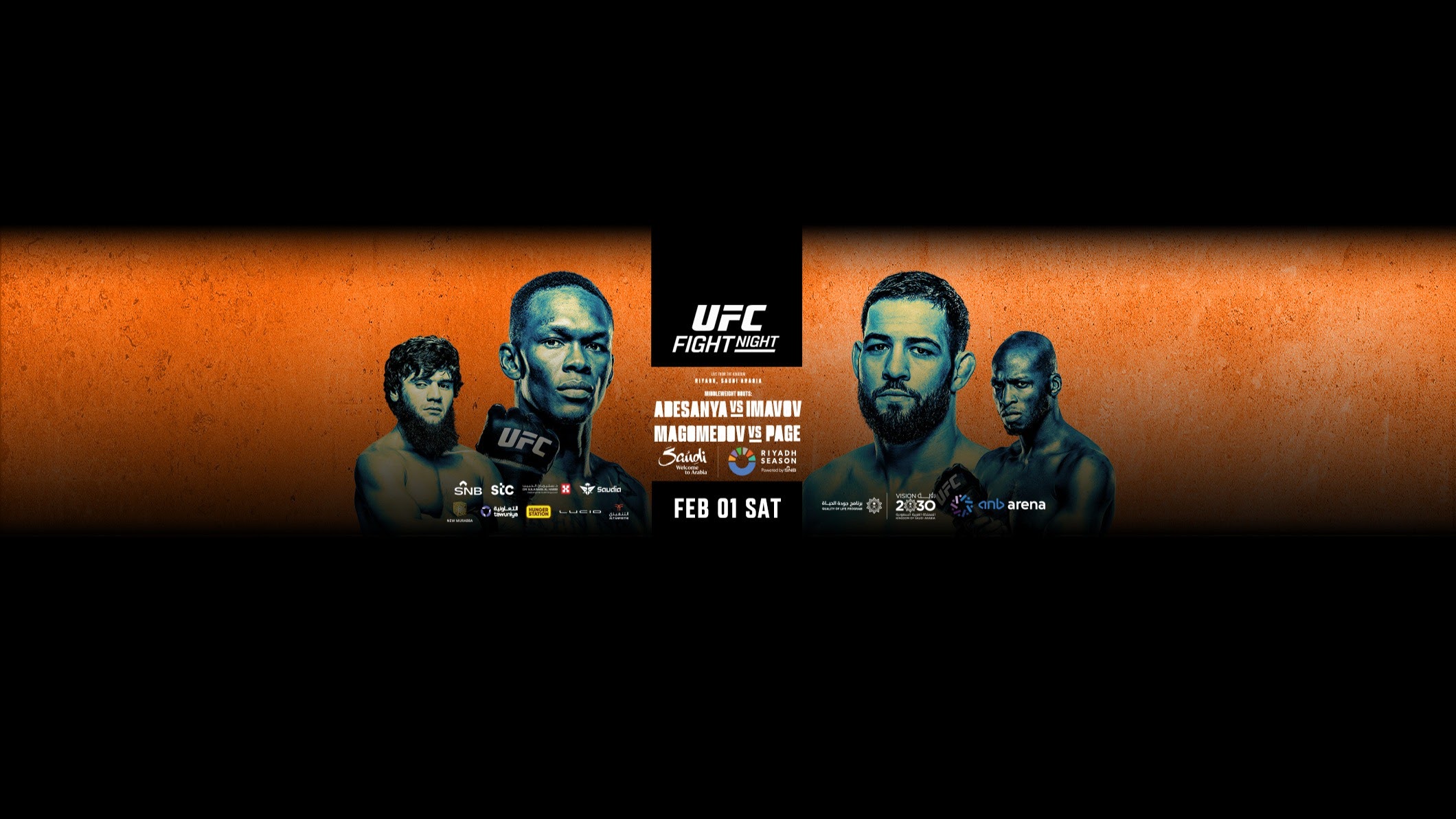 UFC on ESPN+ 108 - Riyadh - Poster et affiche