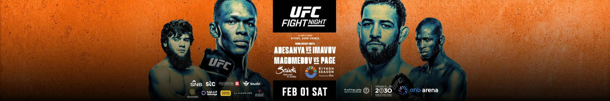 UFC on ESPN+ 108 - Riyadh - Poster et affiche