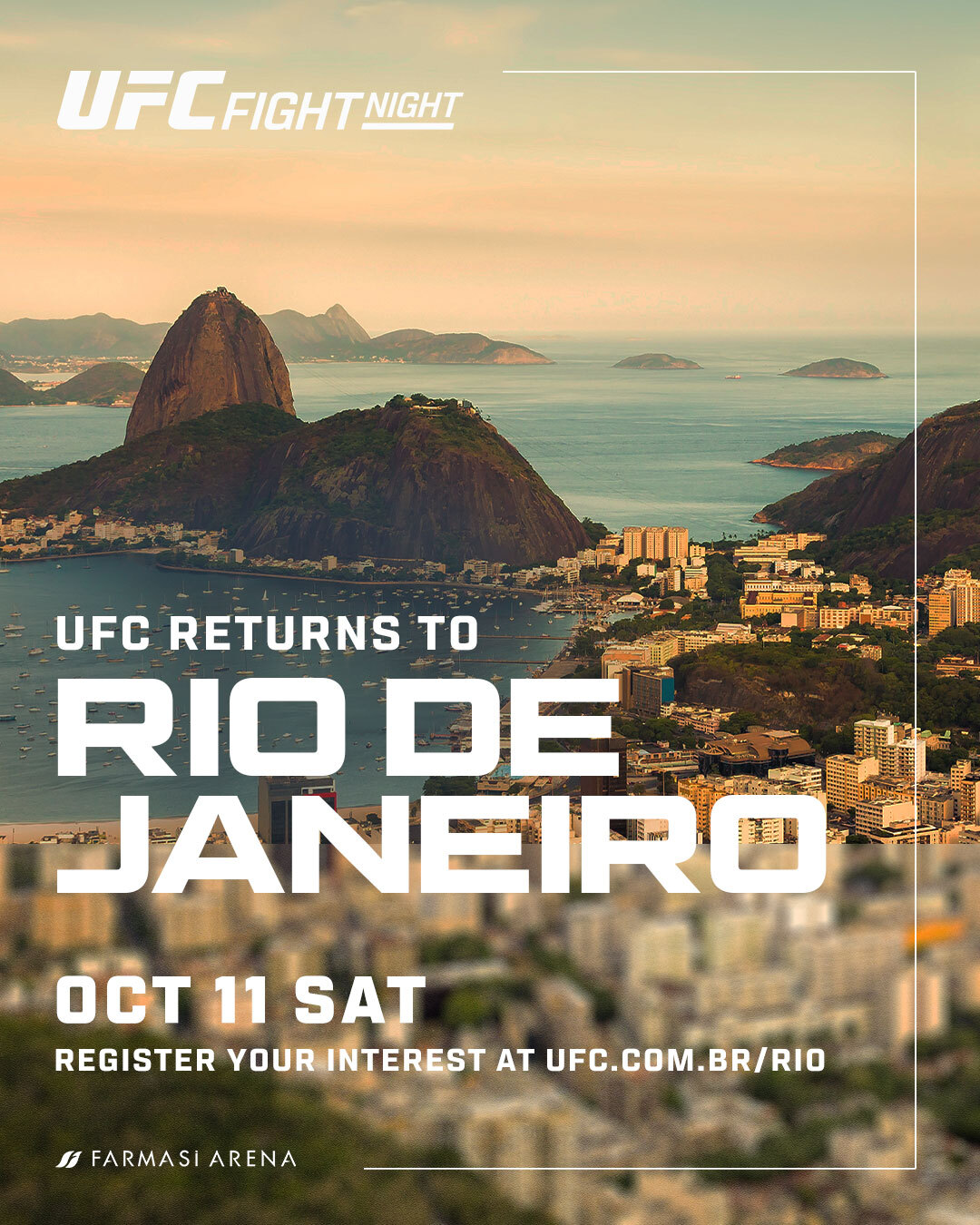 UFC on ESPN+ 119 - Rio de Janeiro - Poster et affiche