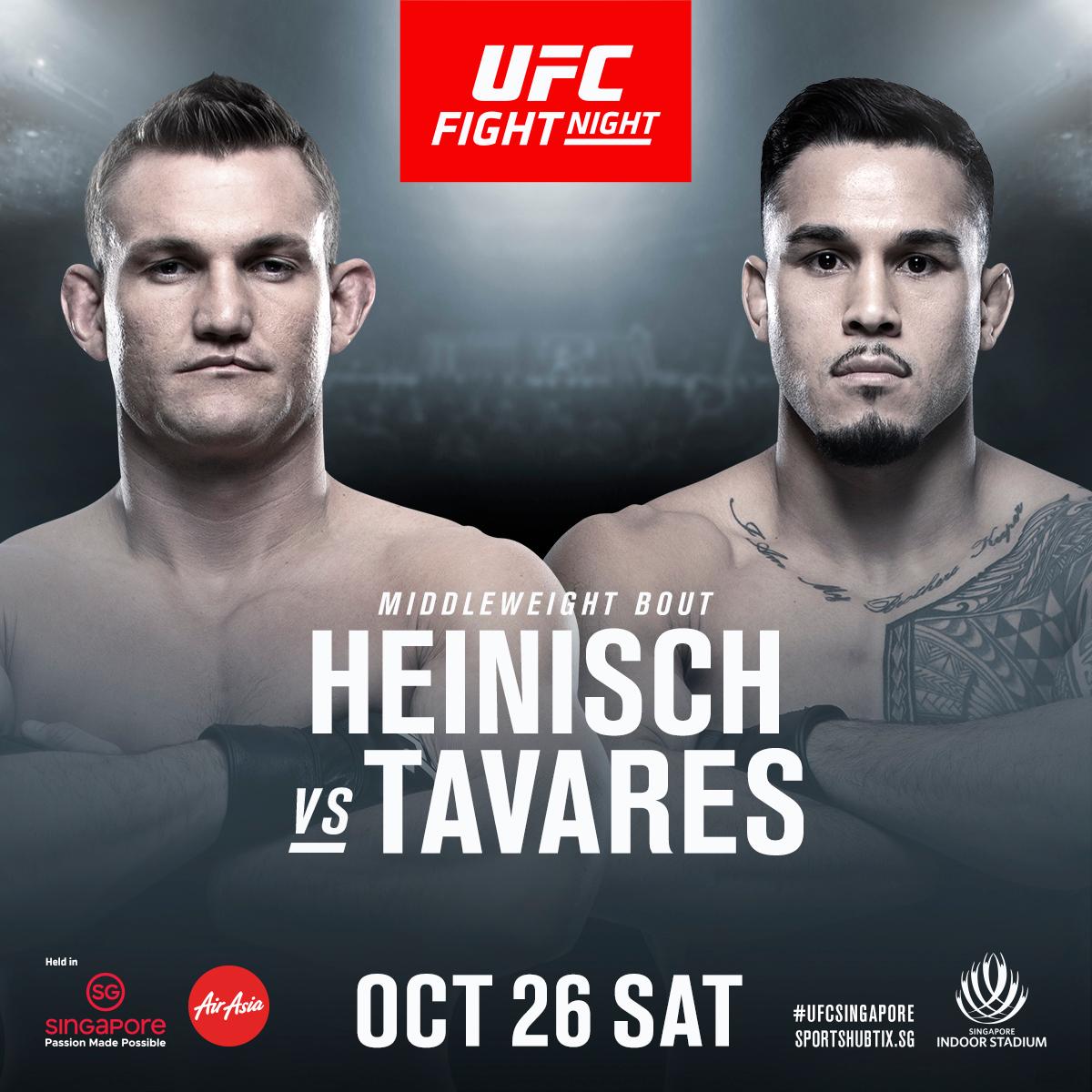 UFC Singapore - Poster et affiche