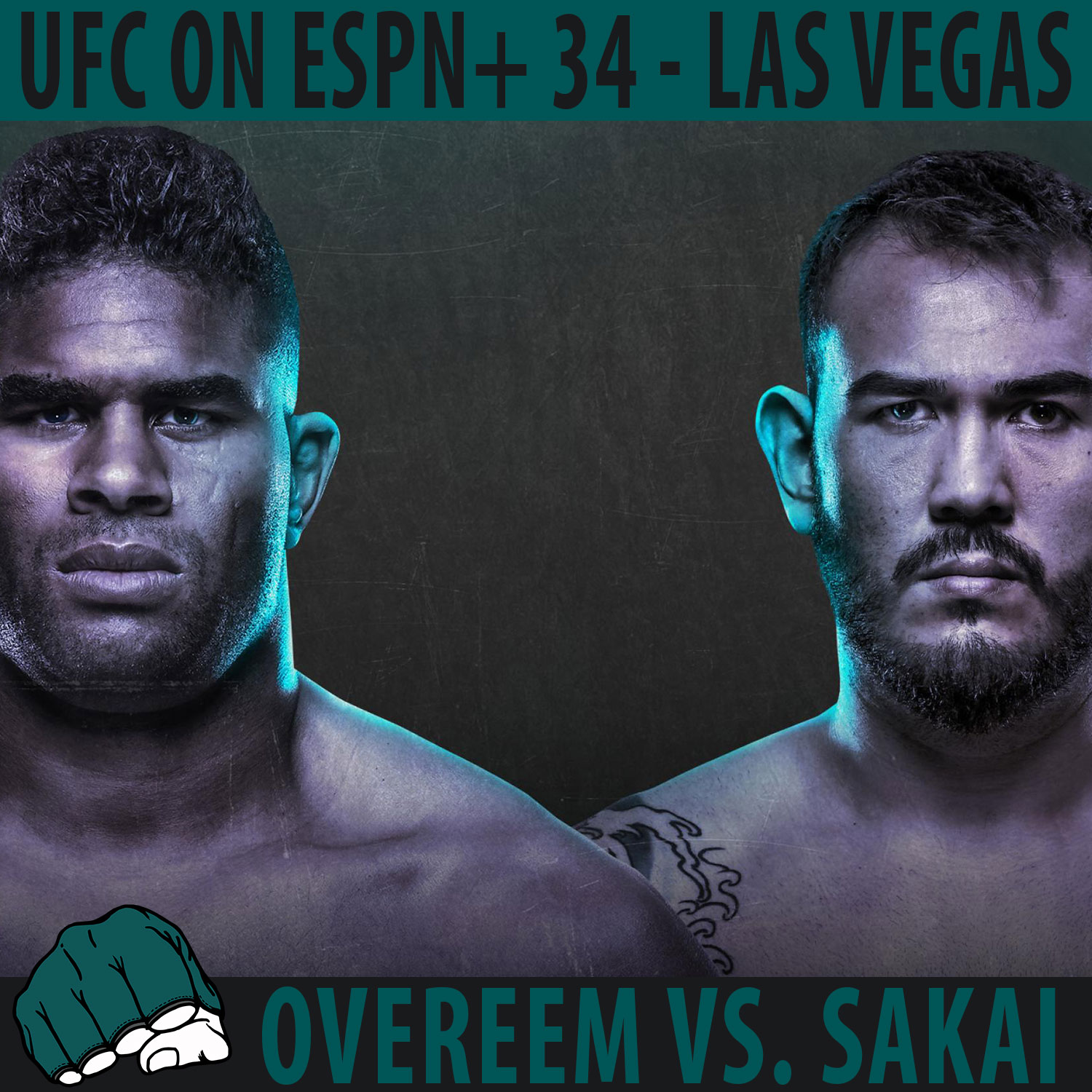UFC on ESPN+ 34 - Las vegas - Poster et affiche