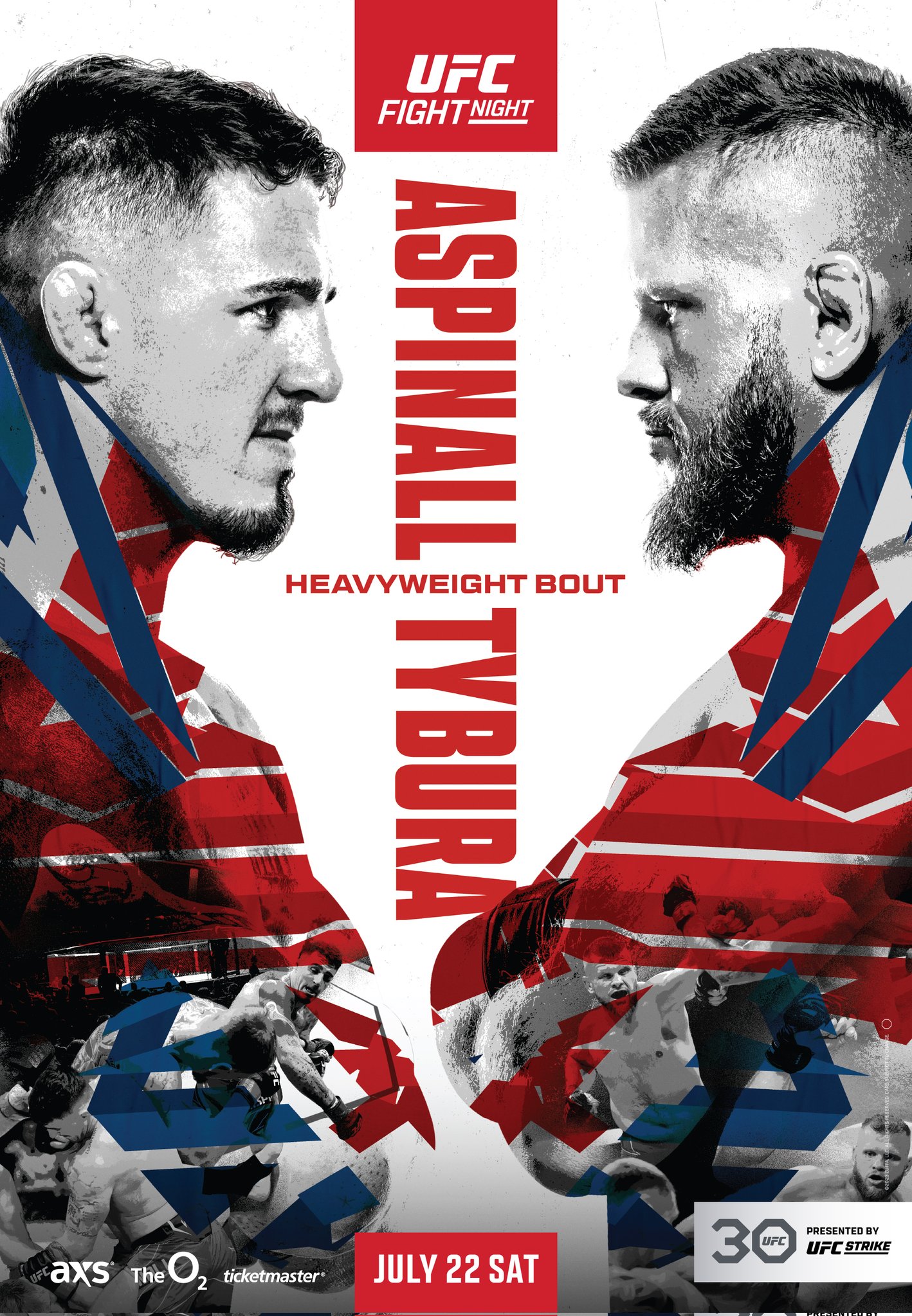 UFC on ESPN+ 82 - Londres - Poster et affiche