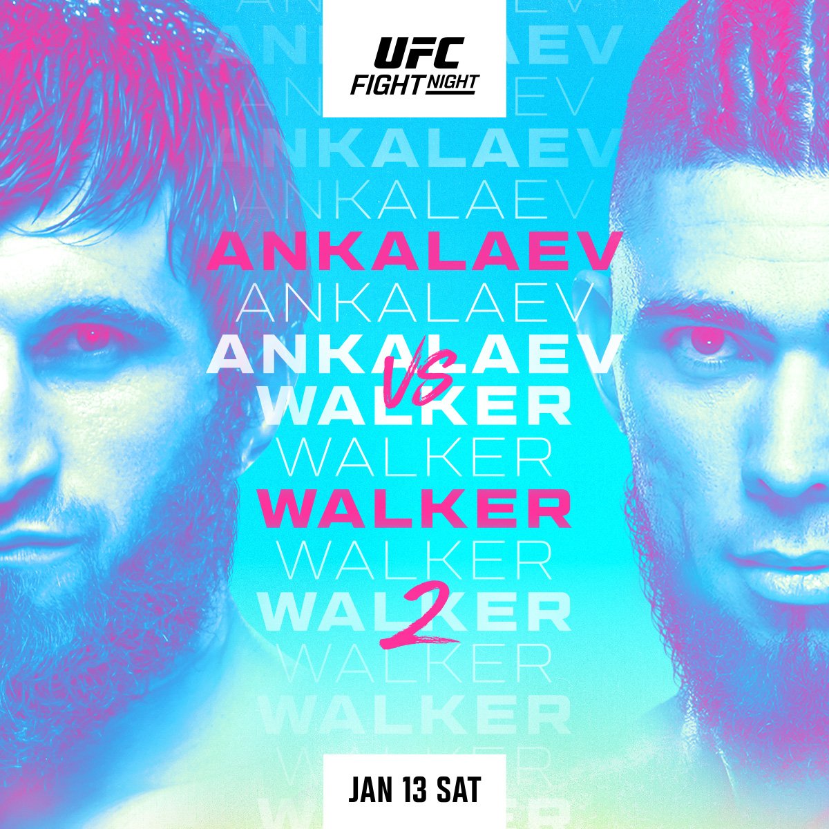 UFC on ESPN+ 92 - Las Vegas - Poster et affiche