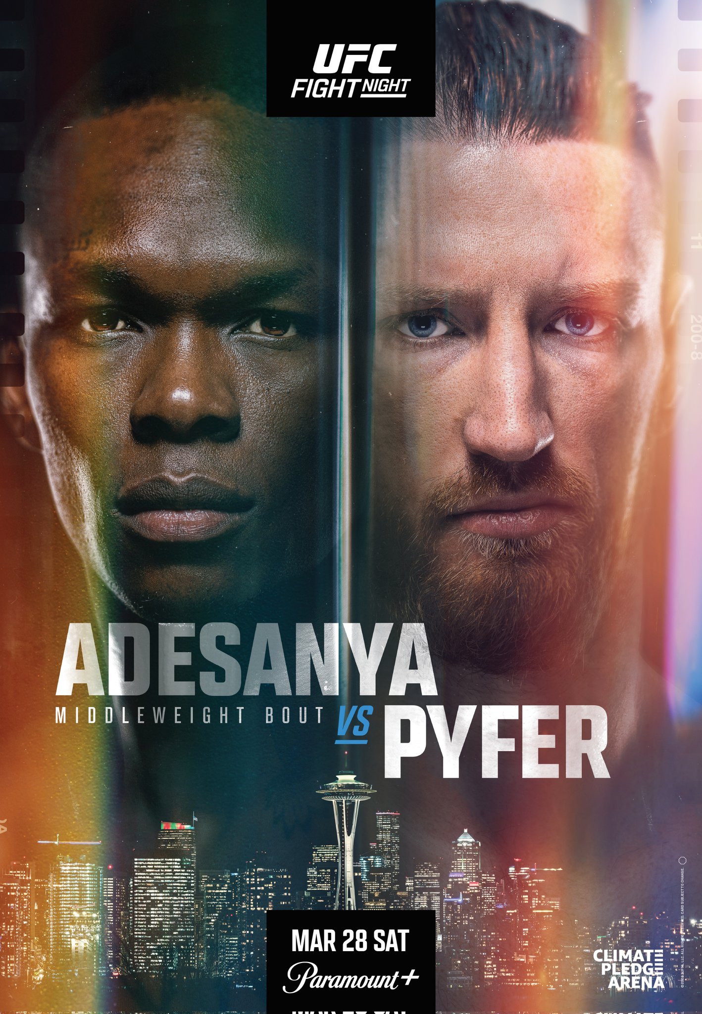 UFC Fight Night 271 - Seattle - Poster et affiche