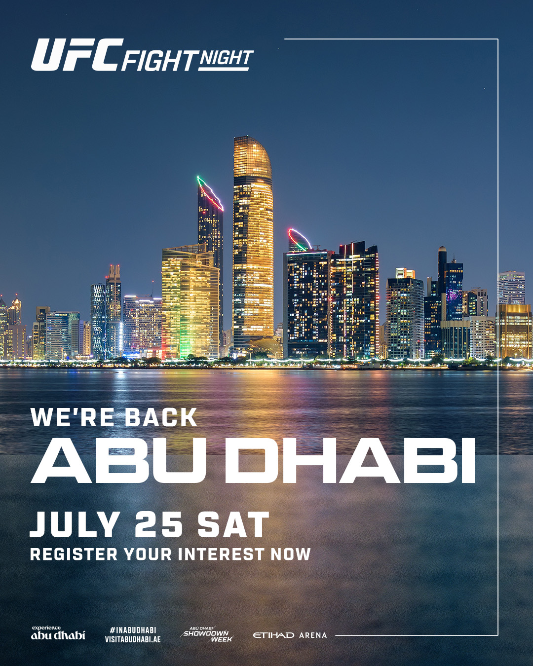 UFC Fight Night 282 - Abu Dhabi - Poster et affiche