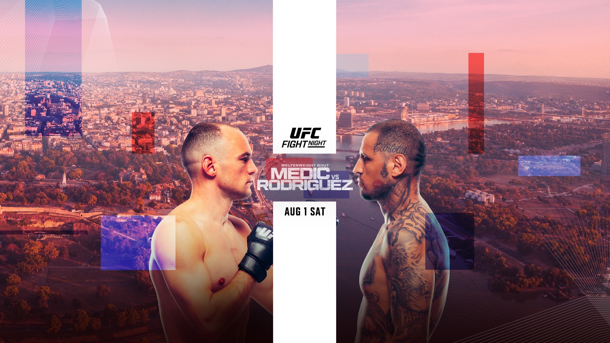 UFC Fight Night 283 - Belgrade - Poster et affiche