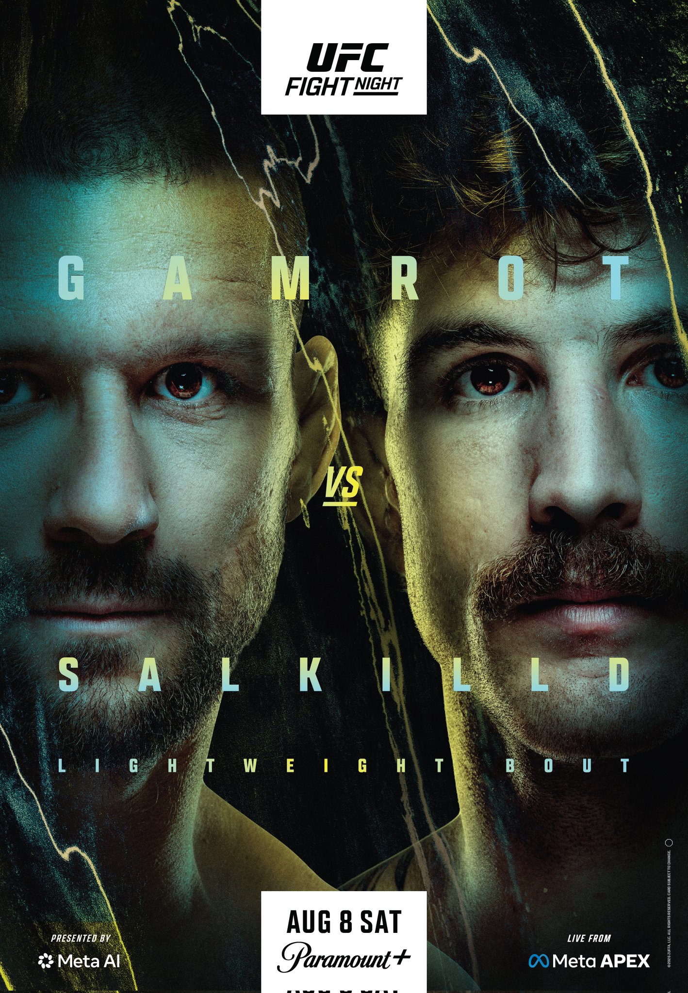 UFC Fight Night 284 - Las Vegas - Poster et affiche
