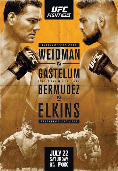 Poster/affiche UFC on Fox 25 - Long Island