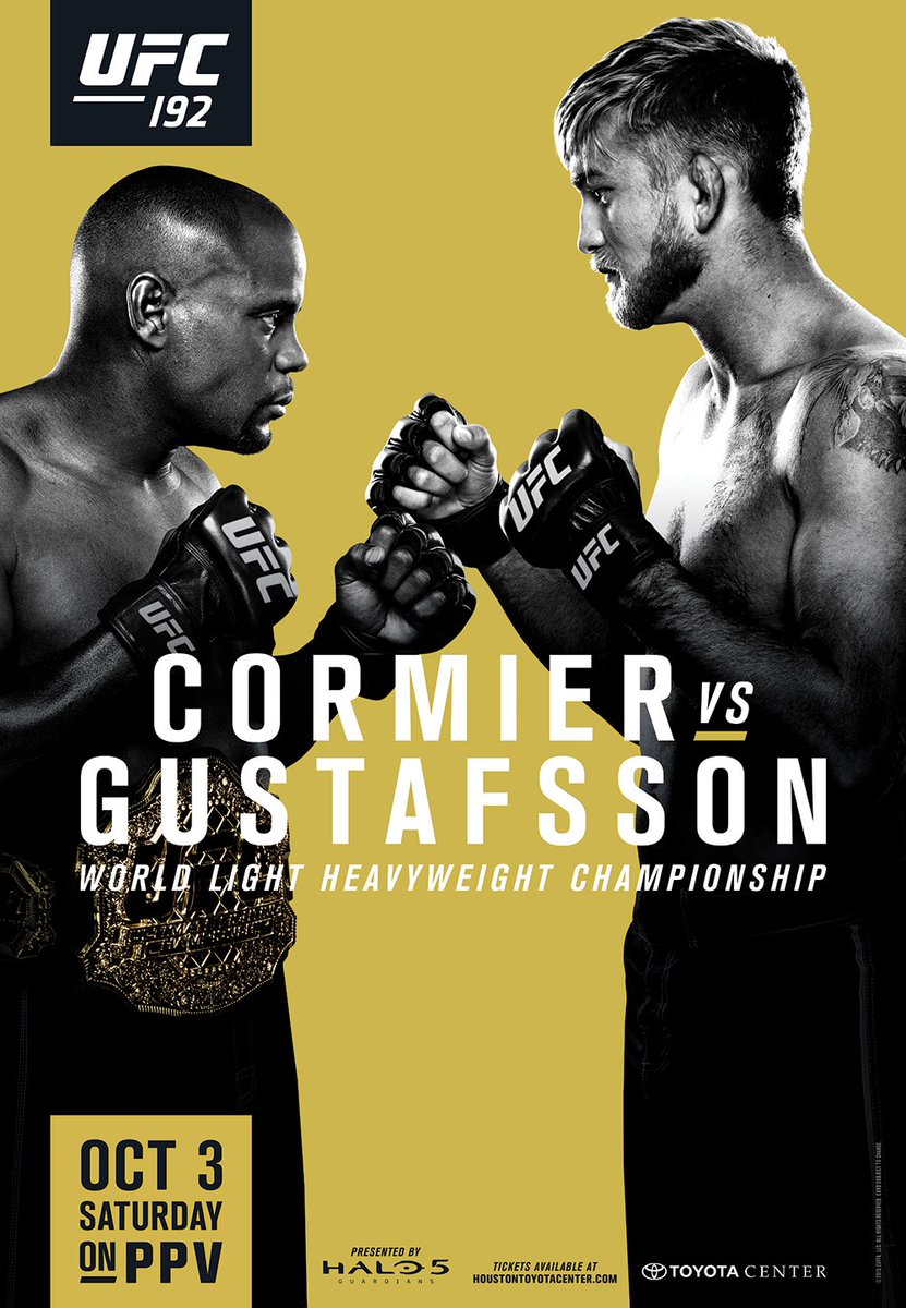 Poster/affiche UFC 192