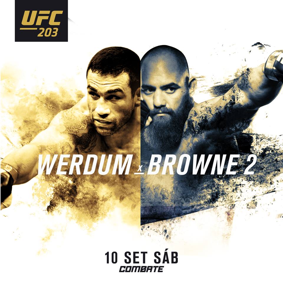Poster/affiche UFC 203