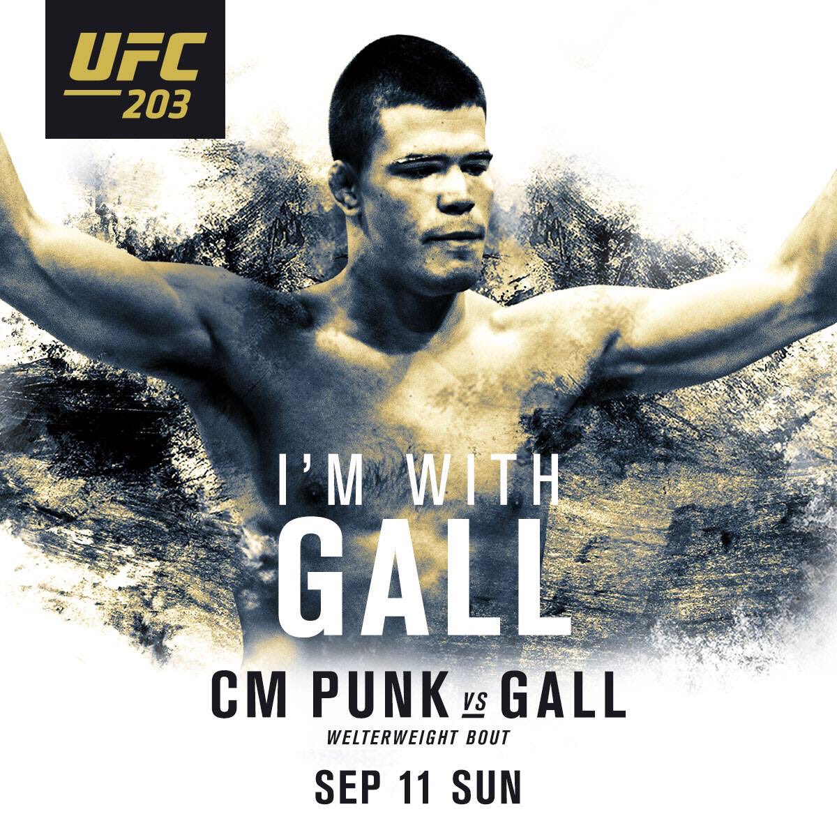 Poster/affiche UFC 203