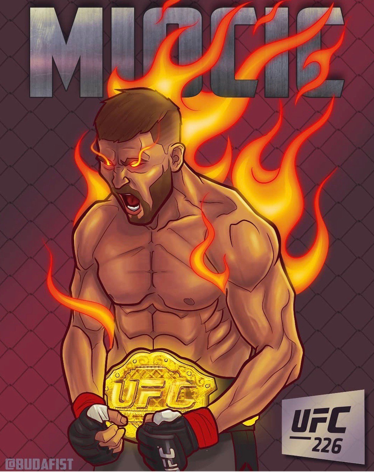 Poster/affiche UFC 226