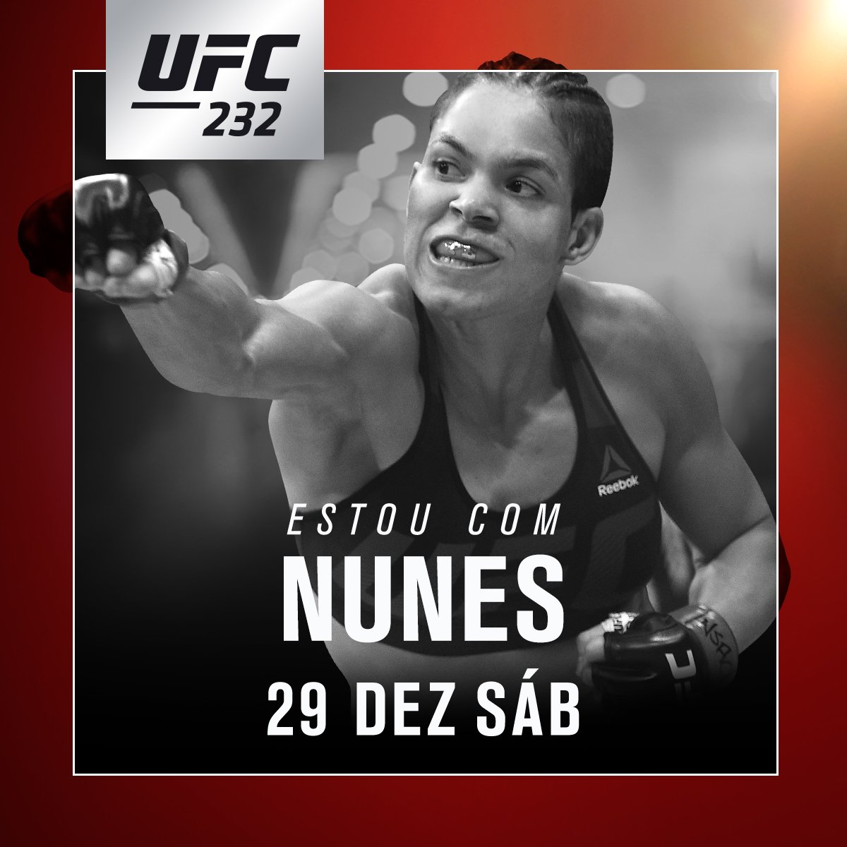 Poster/affiche UFC 232
