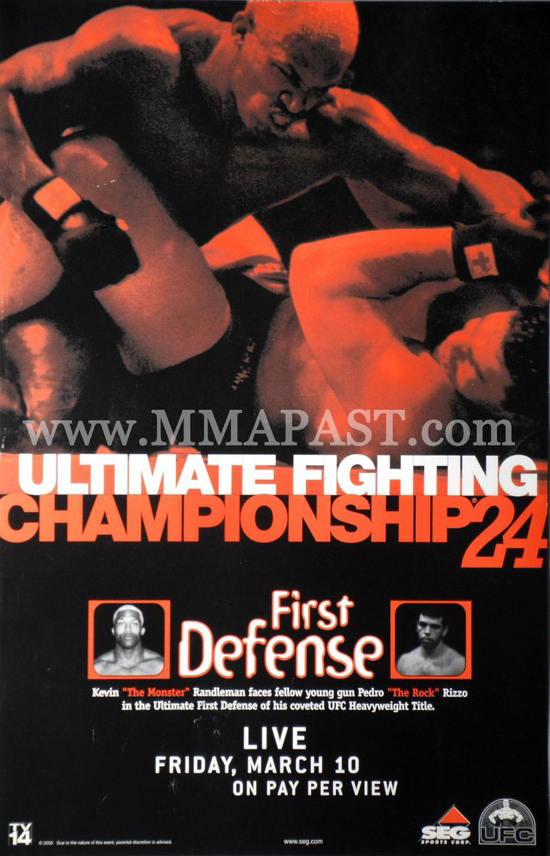 Poster/affiche UFC 24