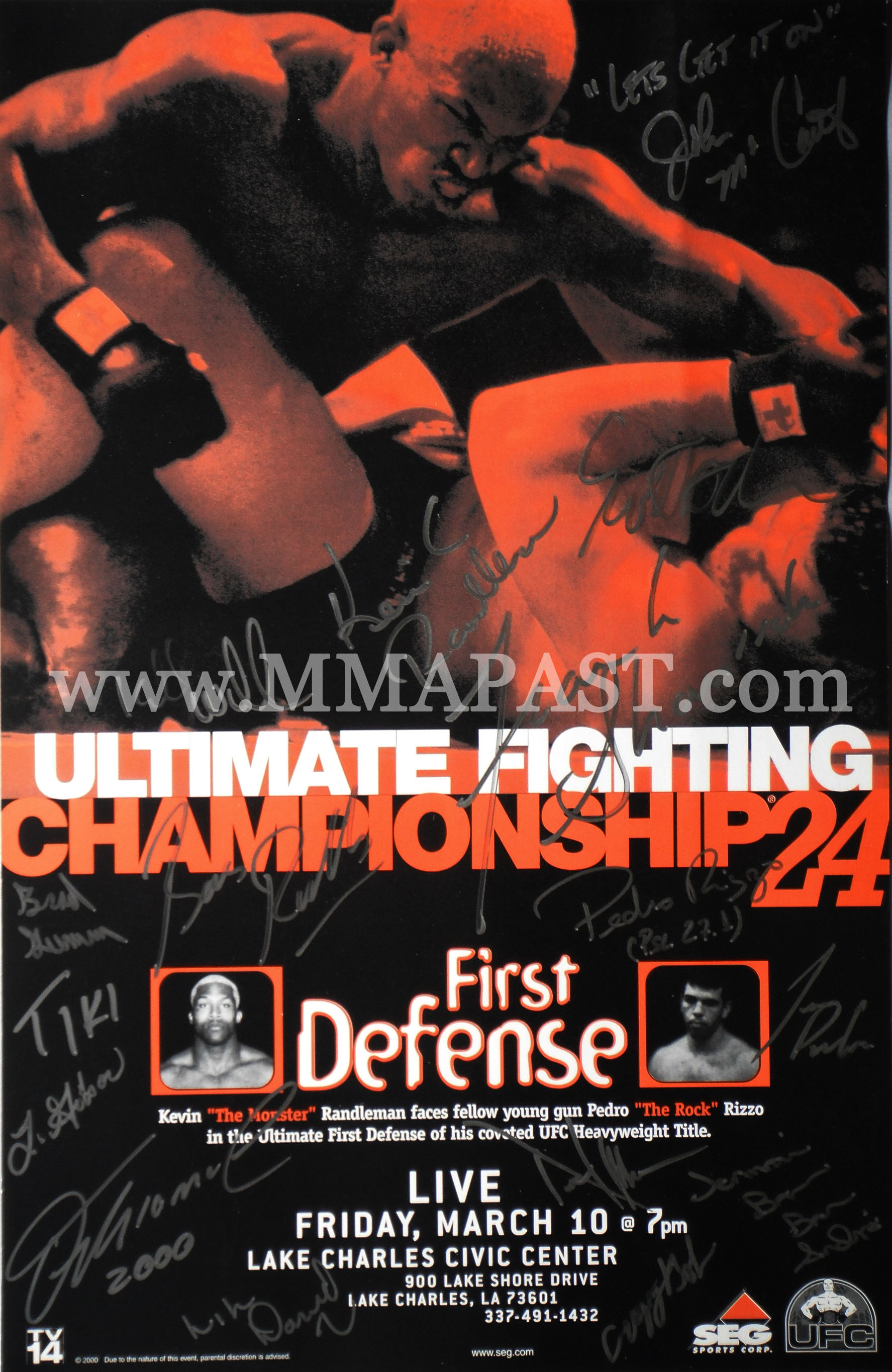 Poster/affiche UFC 24