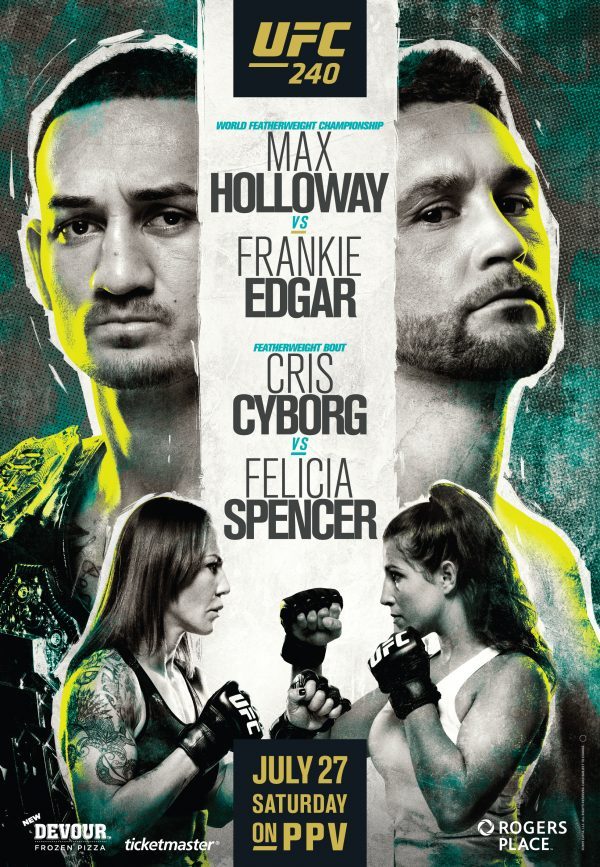 Poster/affiche UFC 240