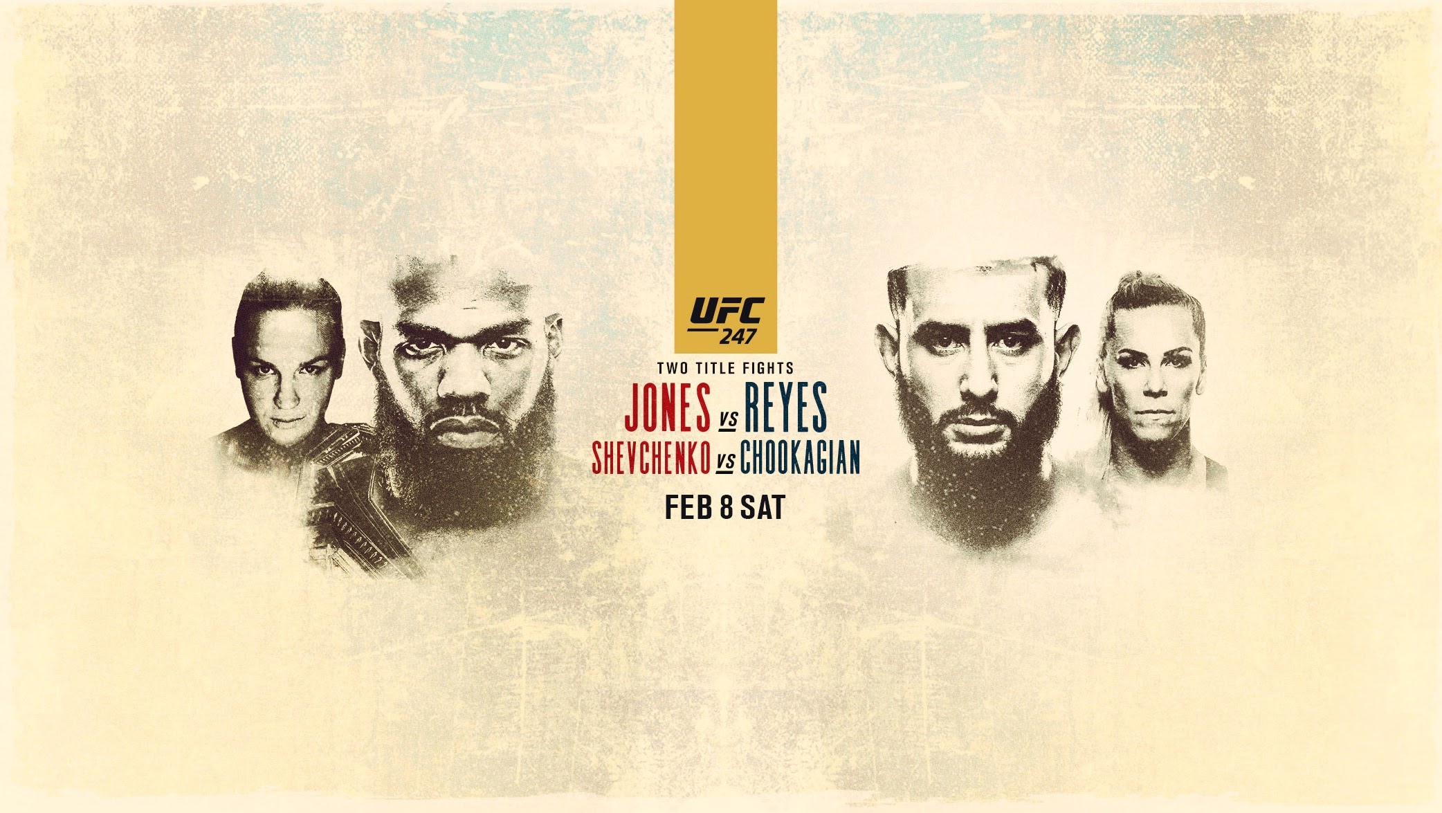 UFC 247 -  Poster affiche