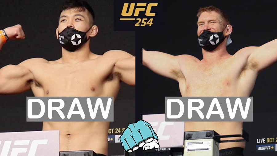 UFC 254 - Da Un Jung contre Sam Alvey