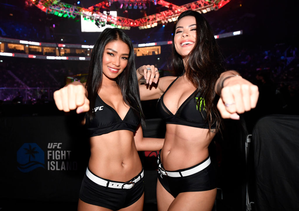 how much does a ring girl make ufc