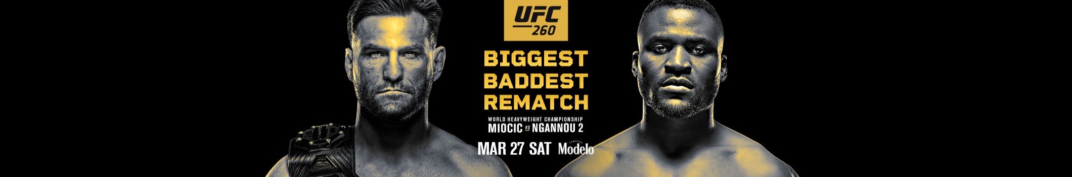 UFC 260 - Las Vegas - Poster et affiche