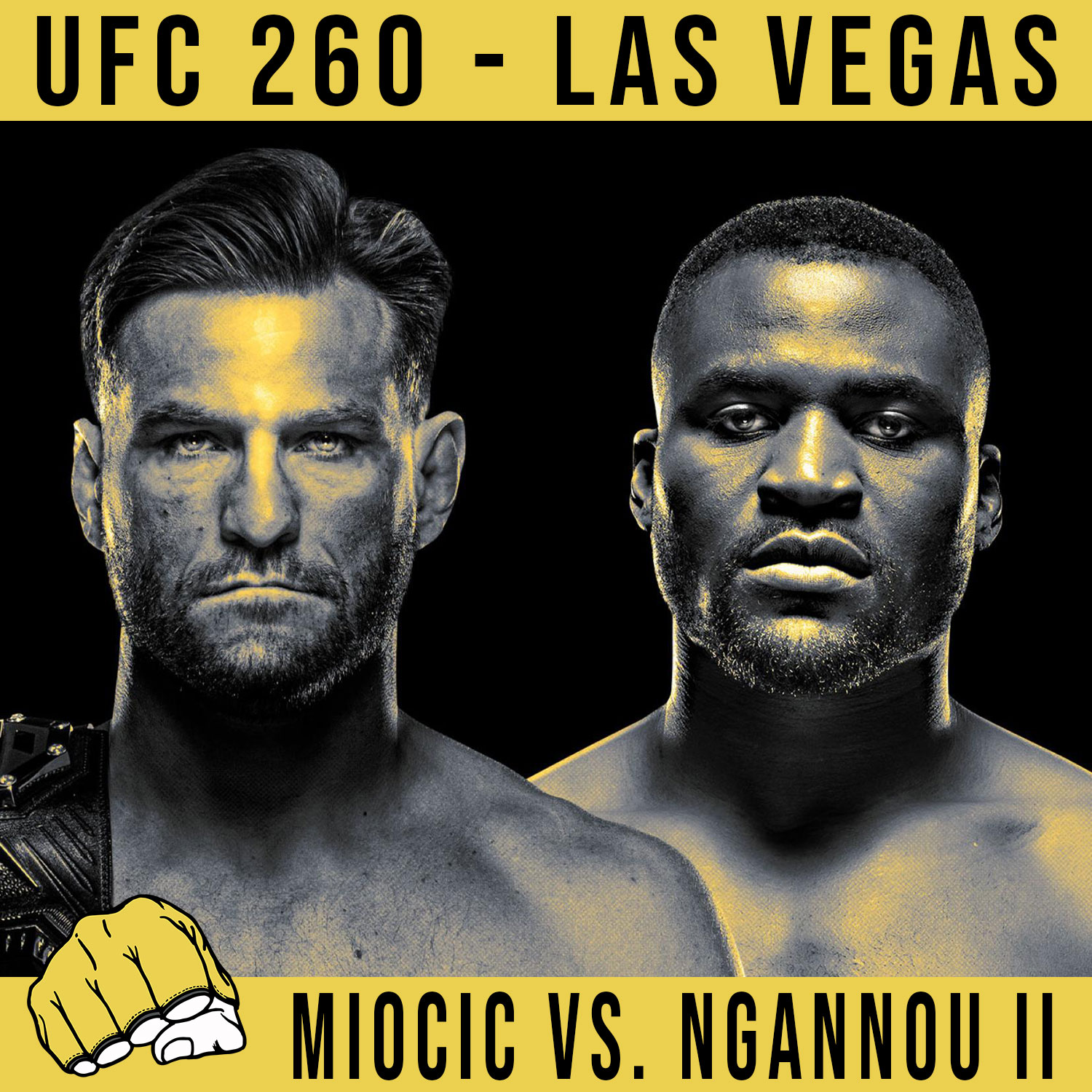 UFC 260 - Las Vegas - Horaires