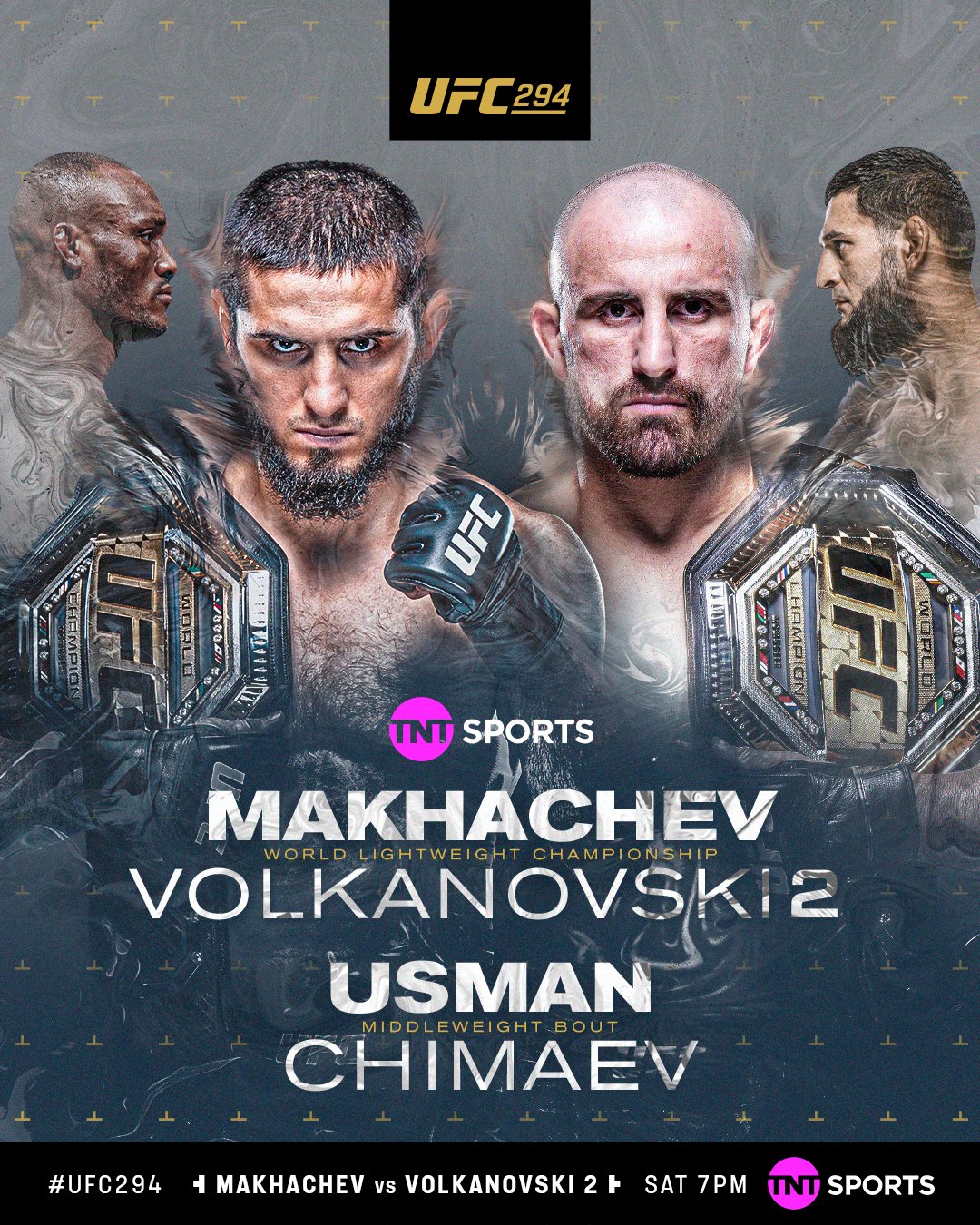 UFC 294 - Abu Dhabi - Poster et affiche