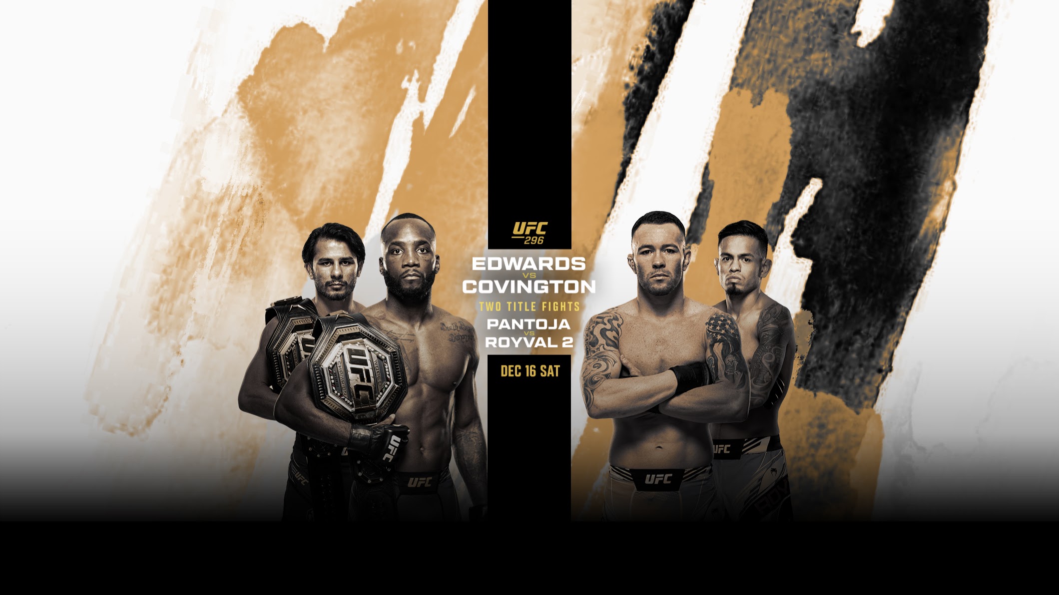 UFC 296 - Las Vegas - Poster et affiche