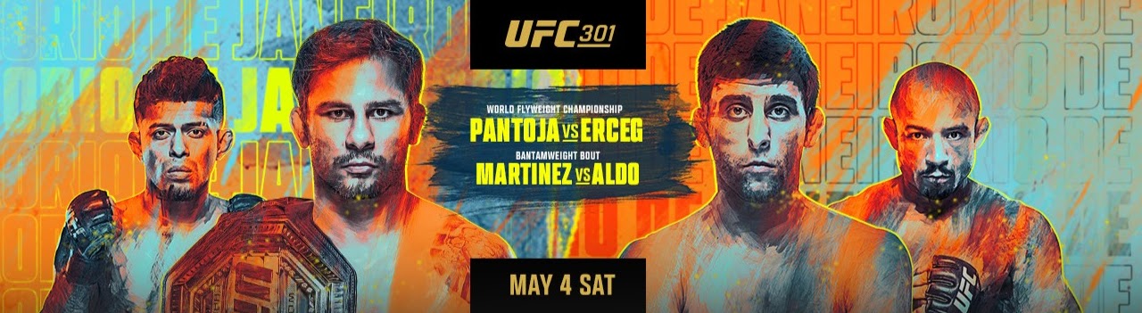 UFC 301 - Rio de Janeiro - Poster et affiche