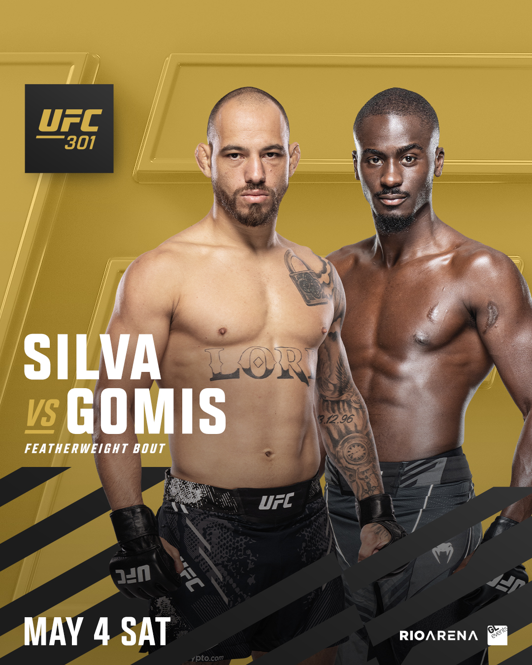 UFC 301 - Rio de Janeiro - Poster et affiche