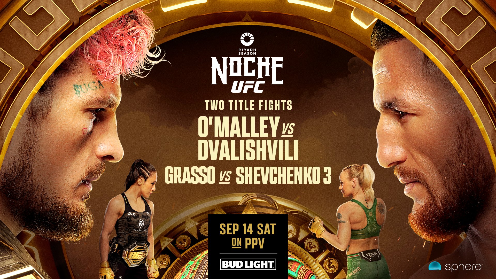 UFC 306 - Las Vegas - Poster et affiche