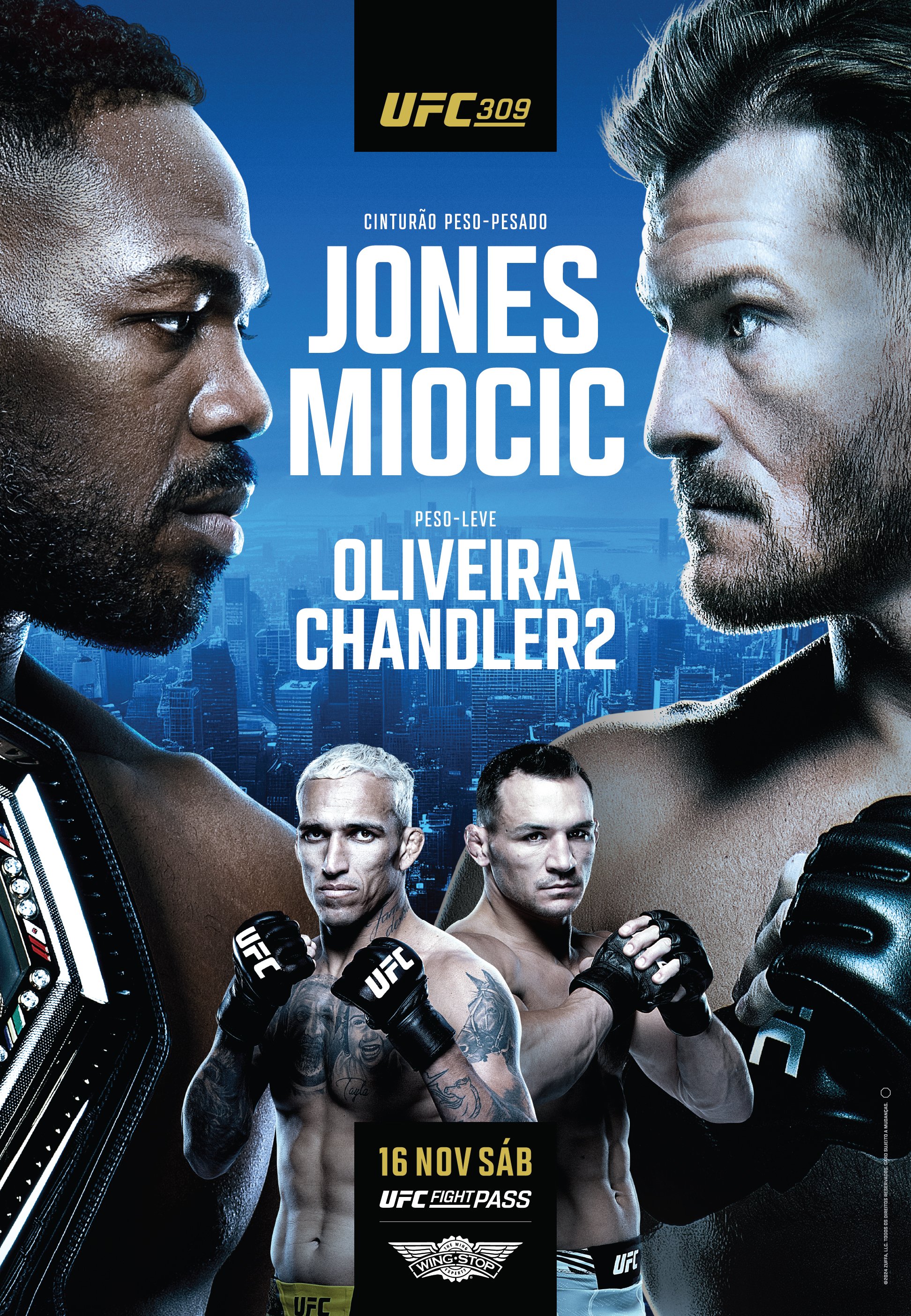 UFC 309 - New York - Poster et affiche