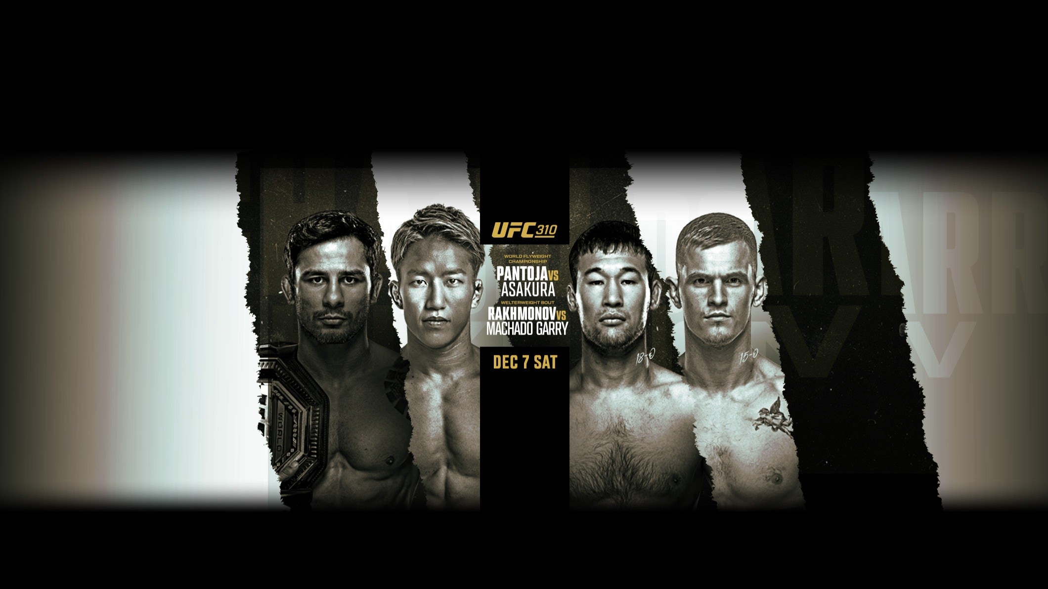 UFC 310 - Las Vegas - Poster et affiche