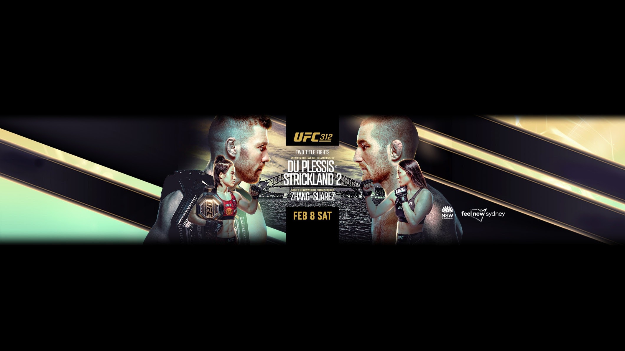 UFC 312 - Sydney - Poster et affiche