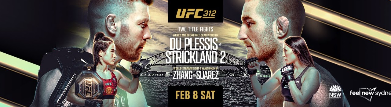 UFC 312 - Sydney - Poster et affiche