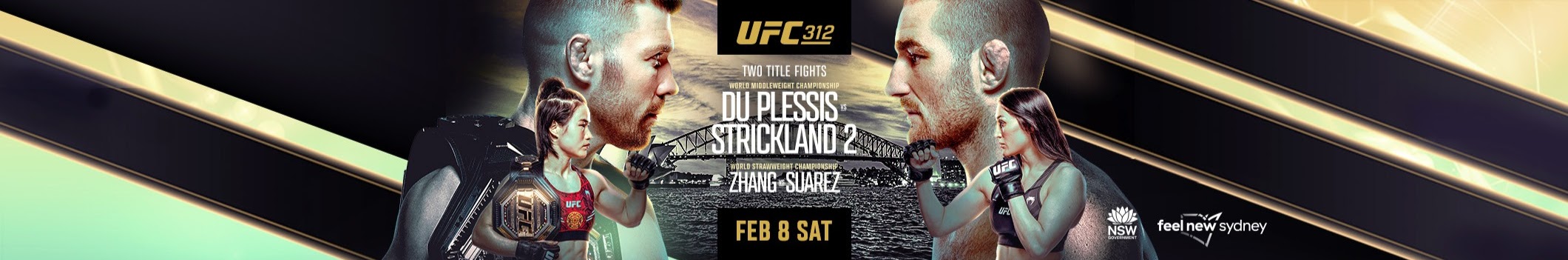 UFC 312 - Sydney - Poster et affiche