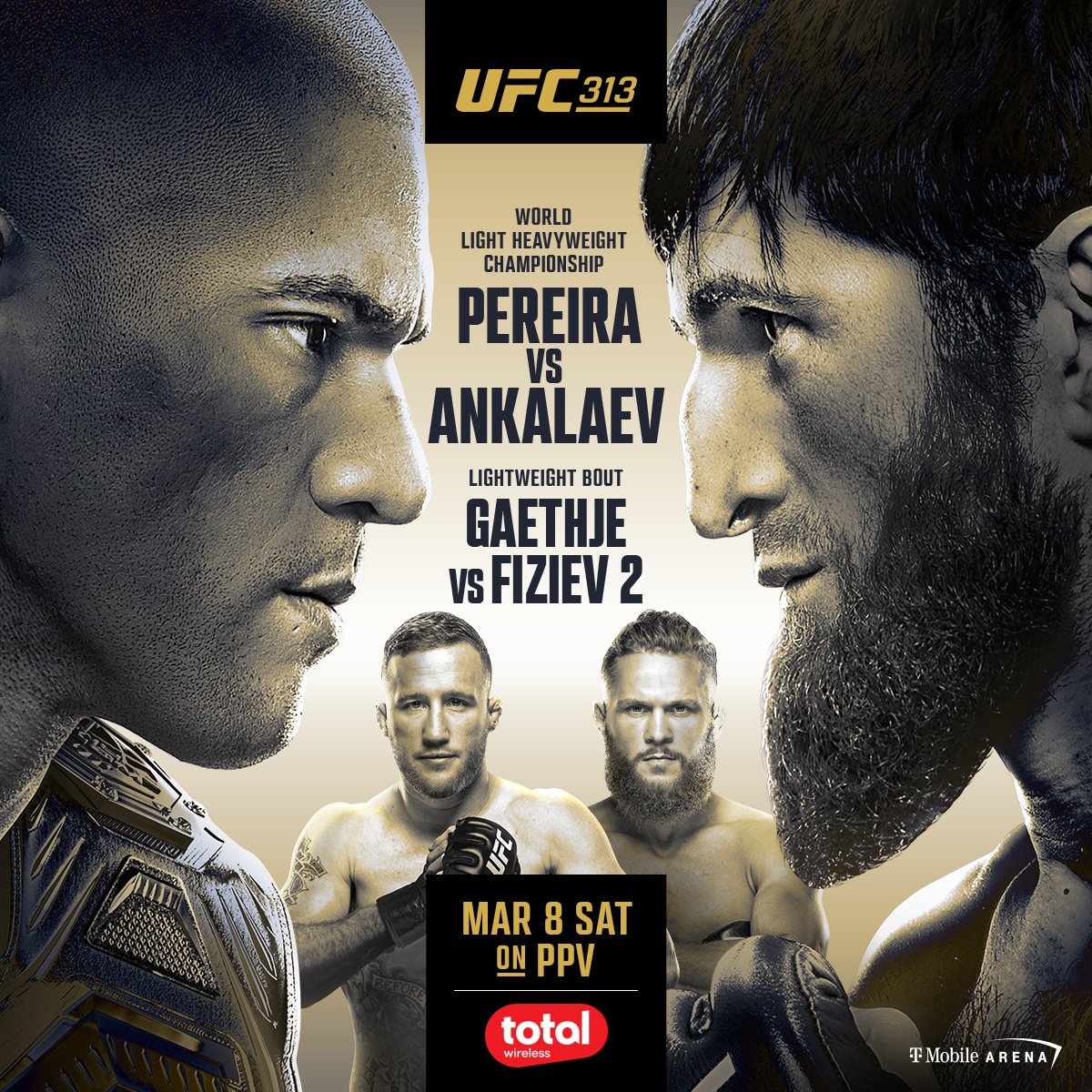 UFC 313 - Las Vegas - Poster et affiche