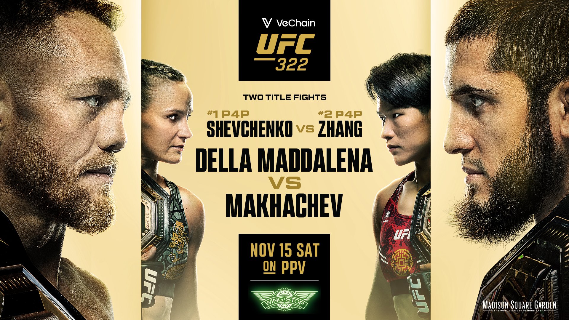 UFC 322 - New York - Poster et affiche