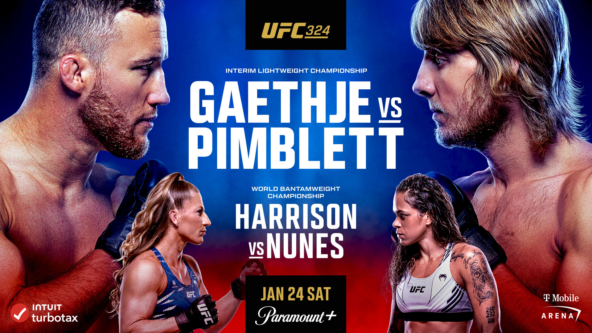 UFC 324 - Las Vegas - Poster et affiche