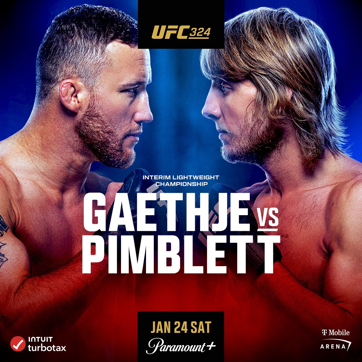 UFC 324 - Las Vegas - Poster et affiche