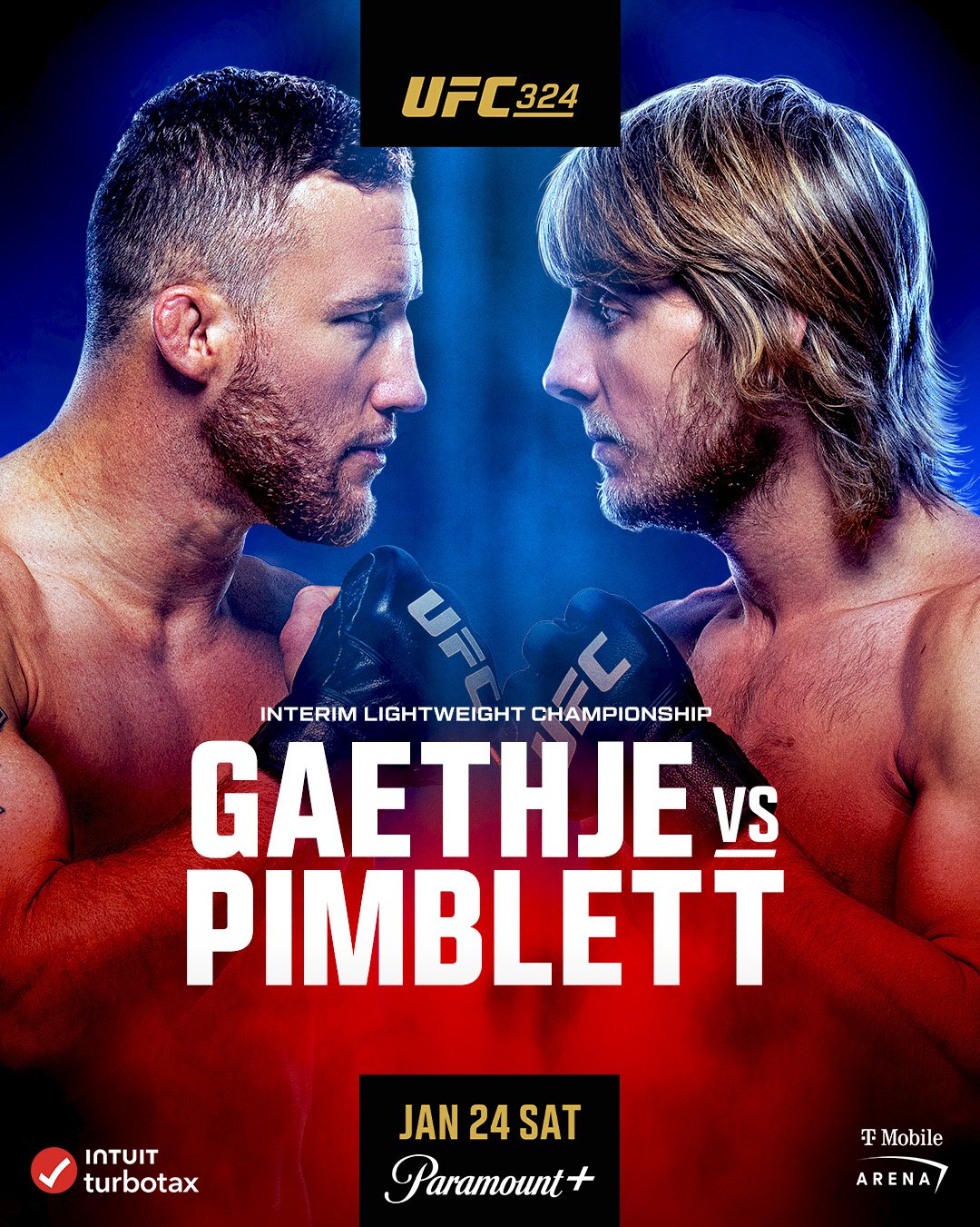 UFC 324 - Las Vegas - Poster et affiche