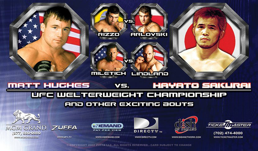 Poster/affiche UFC 36